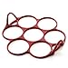Norpro Norpro 957R Silicone Silver Dollar Pancake/ Egg Ring, 7 Count ,Red  - Image 2