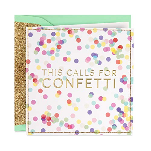 Hallmark Signature Congratulations Card or Graduation Card (Confetti) - Image 1