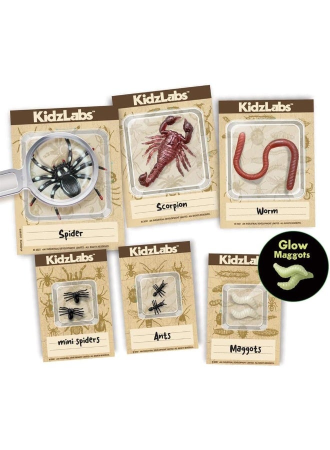 4M KidzLabs Creepy Crawlies Digging Kit â€“ Excavate & Discover 5 Colorful Insect Replicas Hidden in Plaster | STEM Science Activity for Curious Kids Ages 5+ / 00-03397 - Image 3