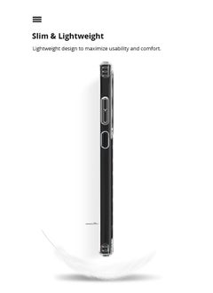 دبليو تيك غطاء وسادة هوائية بمقبض يدوي من مادة TPU لهاتف Xiaomi Redmi 13C 4G 2023 / Xiaomi Poco C65 4G 2023 شفاف/رمادي  - Image 2
