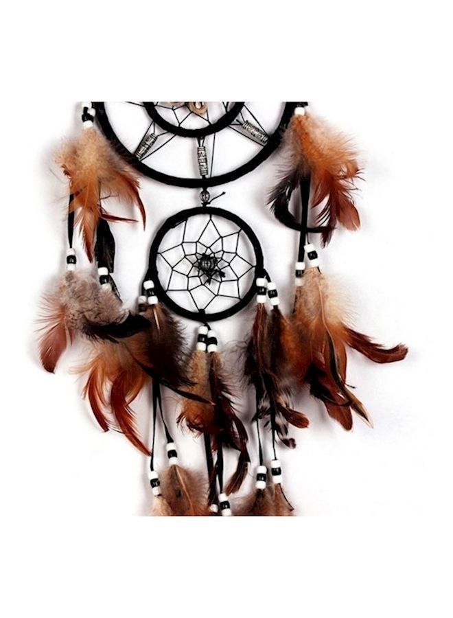 NIBEMINENT Dream Catcher Net For Wall Hanging Brown - Image 3