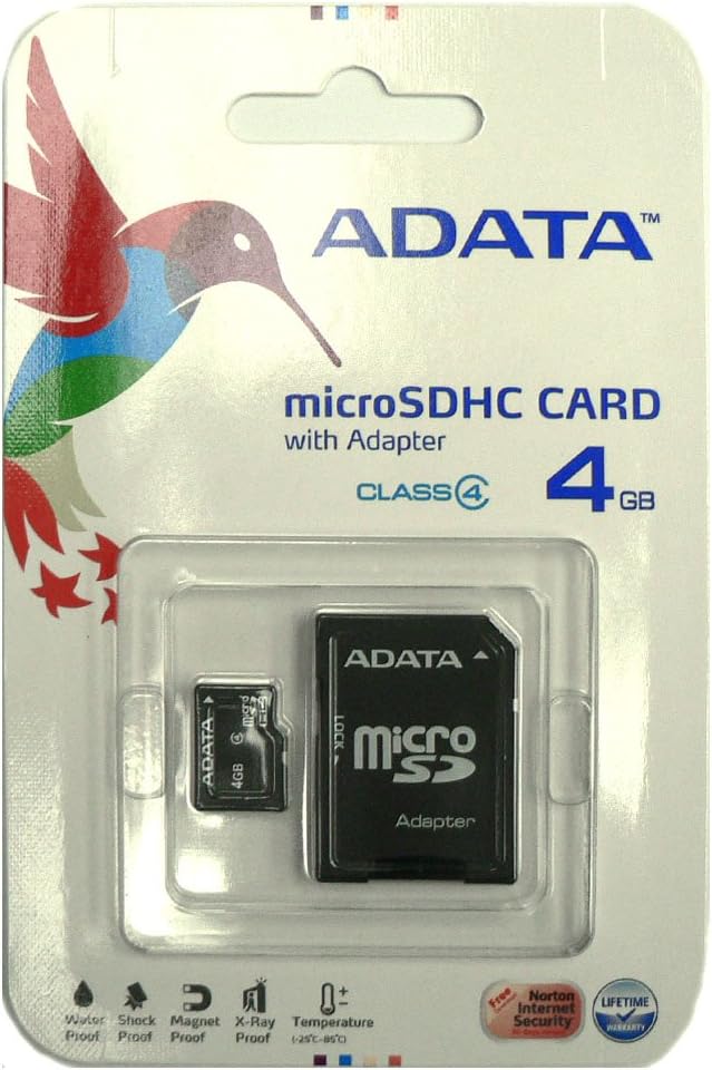 ADATA ADATA MICROSDHC CL4 4GB Retail