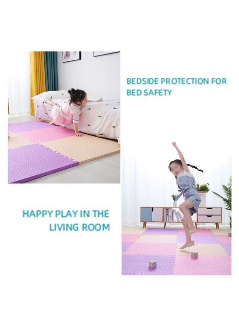 Multi Color Interlocking EVA Puzzle Mat for Kids Used in Bedroom Living Room Play Area 30x30x1.20cm and 60x60x1.20cm - Image 2