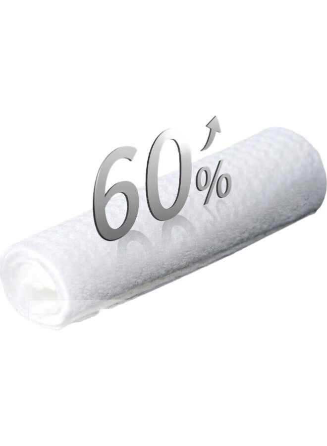 Hefengyu Disposable Face Towels, Facial Cleansing Wipes, Wet And Dry Use, Thickened Plain Weave, 100 Sheets * 3 Packs - Image 1