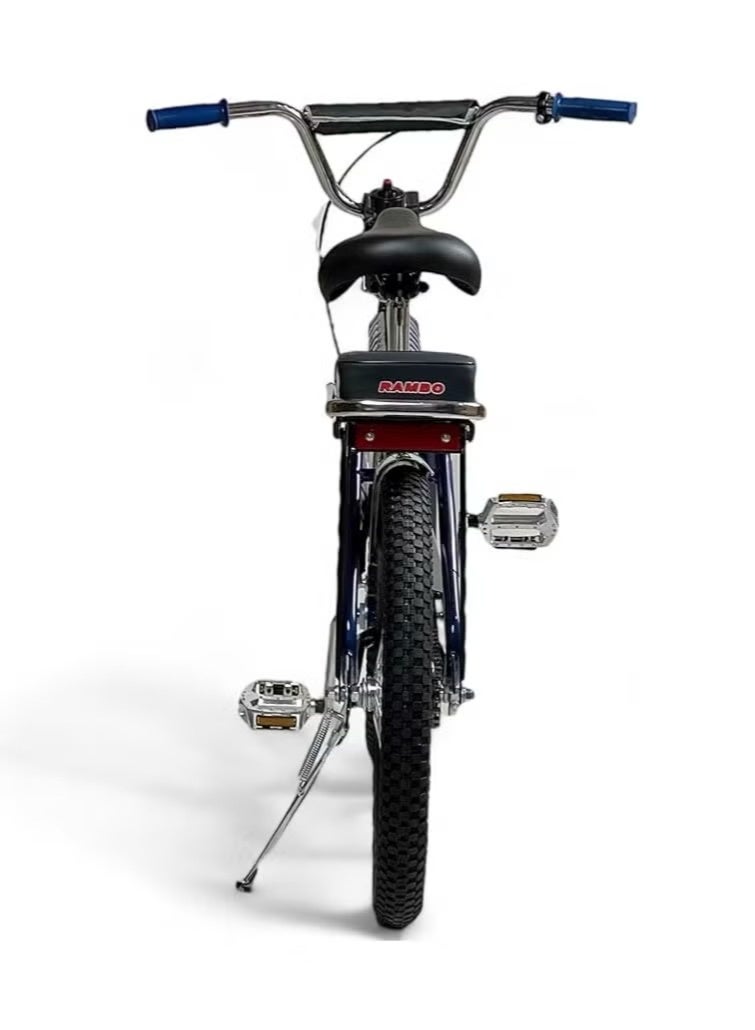 Rambo Freestyle Kids Bike with 2 Seats, 20-Inch Size Rambo Bicycle indonesian Design with Adjustable Seat, Children Bicycle with Air Filled Wheels, Hand and Rear Brakes, For Ages 8+ - Image 3