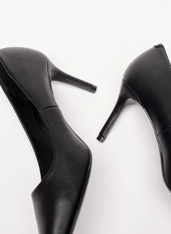 Celeste Women's Solid Pumps with Stiletto Heels