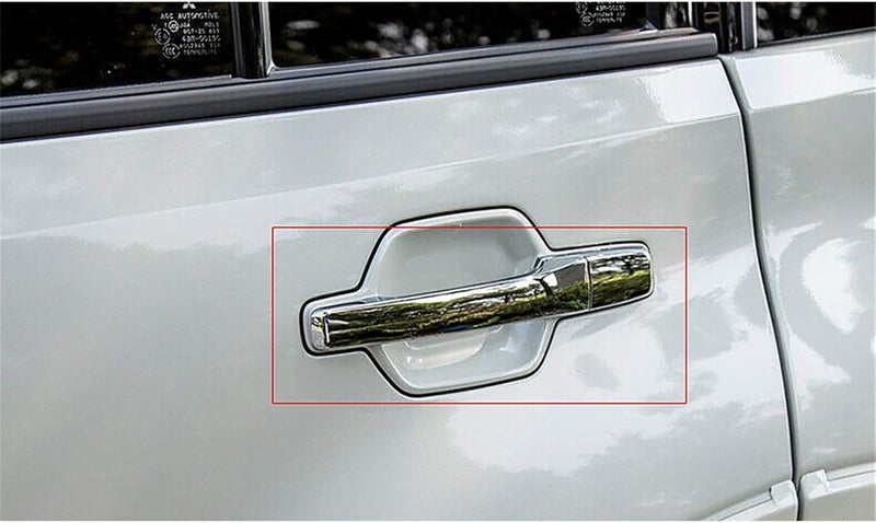 QASULER 8pcs Door Handle Cover Trim for Mitsubishi Pajero Shogun V80 - Image 3