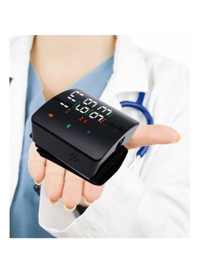 ELTRAZONE Digital Wrist Blood Pressure Monitor with Voice Broadcast  Portable Automatic BP Machine for Home and Travel Use - Image 5