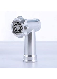 N M Z N M Z Electric Meat Grinder 2500W Max Duty Aluminum and ABS Plastic Stainless Steel Blade Meat Mincer with 3 Grinding Plates, 3 Sausage Stuffer Tubes & Kubbe Attachments,Easy One-Button Control, 19.20x23.10x42.70 Cm, Silver Color, 1Pcs  - Image 2