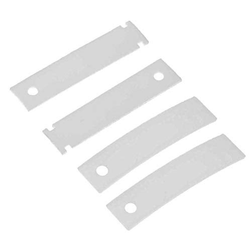 DRELD WE1M333 WE1M1067 Dryer Drum Bearing Slide Glide kit, Replace WE1M333 AP3206716 WE1M481 WE1M316 AP5668531 WE1M507, Replacement for GE, Kenmore, Hotpoint, Sears, RCA (Pack of 4) - Image 1