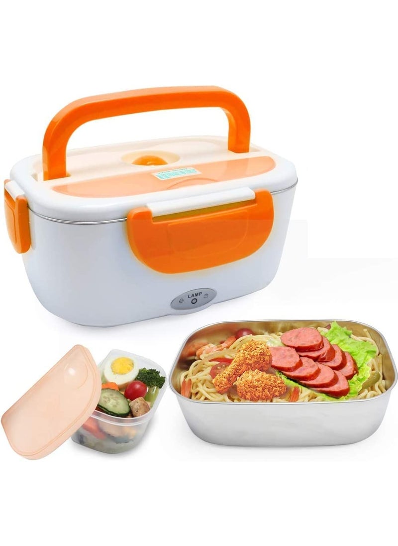 Abstract - Abstract Multi-Function Plastic Lunch Box Electric Heated Portable Food Warmer Electric Power in Tiffin Box Office for Men and Women, Kids - Image 1