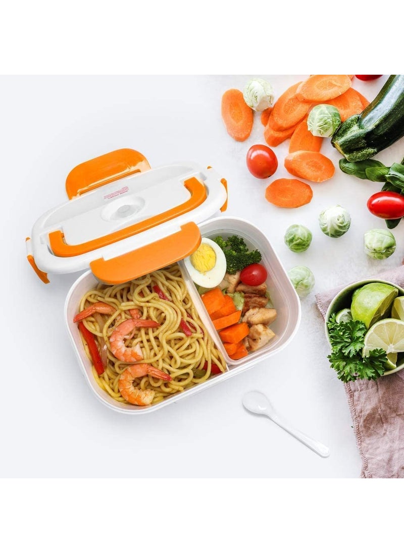 Abstract - Abstract Multi-Function Plastic Lunch Box Electric Heated Portable Food Warmer Electric Power in Tiffin Box Office for Men and Women, Kids - Image 1
