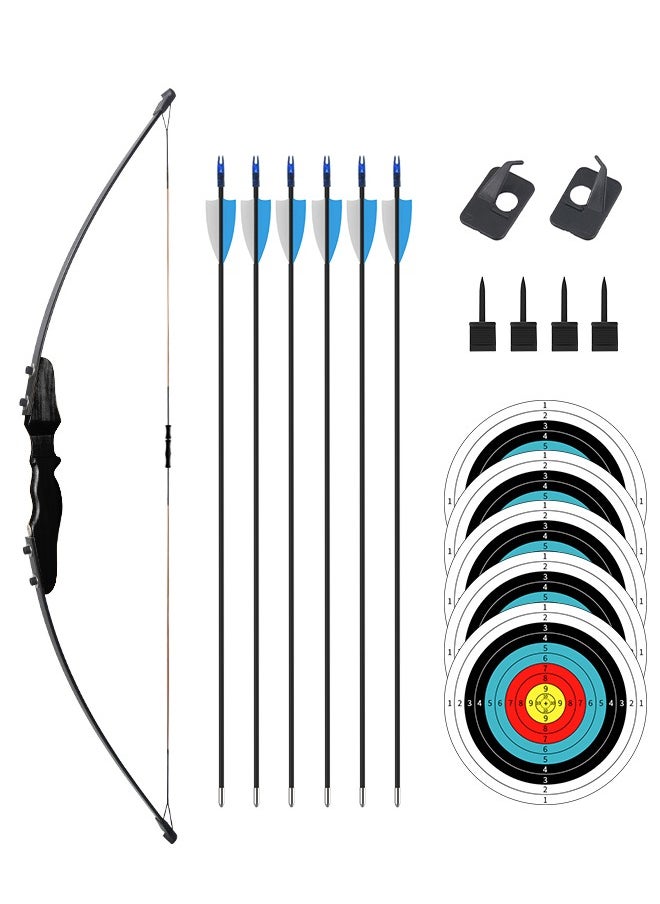 APEX Bow and Arrow Set for Teens, Beginner Practice Bow, Youth Bow and Arrow with 6 Arrows and Accessories for Outdoor Sports Game  - Image 5