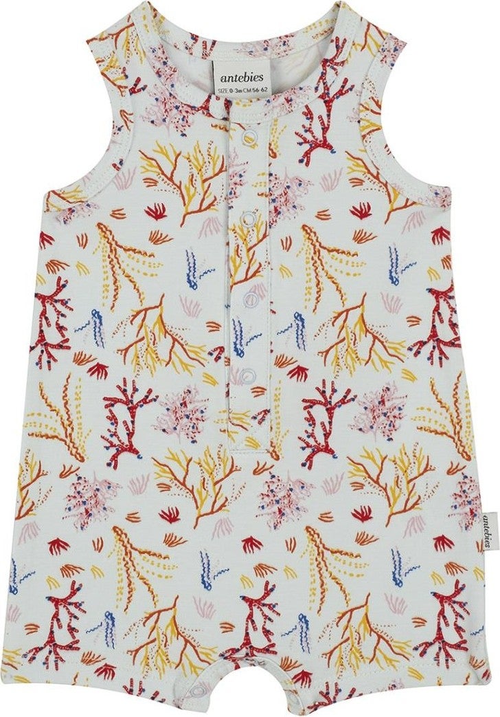 Antebies Coral Patterned Suspender Barbatos  - Image 1