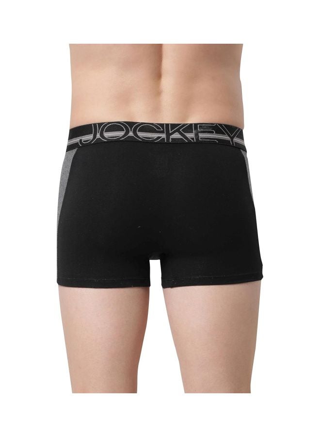 JOCKEY Jockey US21 Men Super Combed Cotton Elastane Stretch Solid Trunk with Ultra soft Waistband  - Image 2