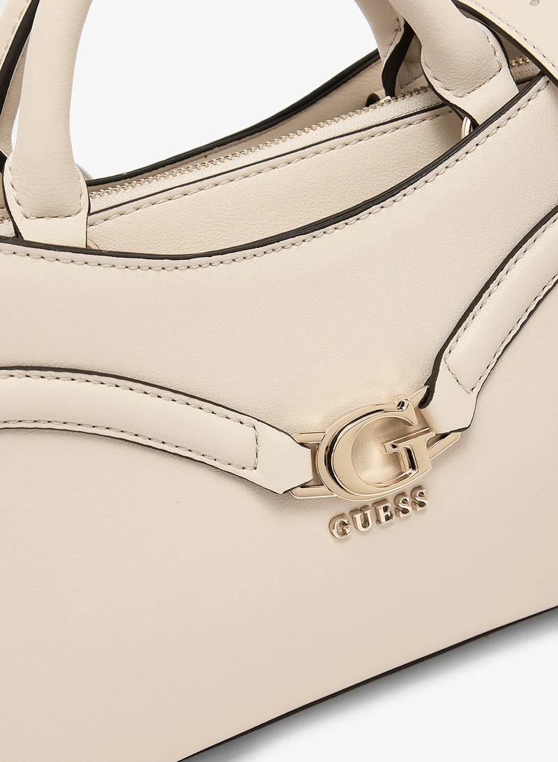 Guess Off White Dea Girlfriend Satchel Bag for Women | Best Price UAE