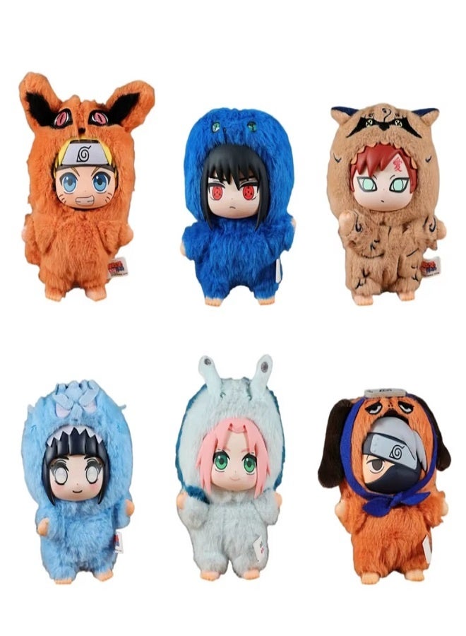 Naruto Top Toys Naruto Blind Box Anime Naruto Shippuden Doll Toys Cute Pendant Toys Kid Birthday Gifts