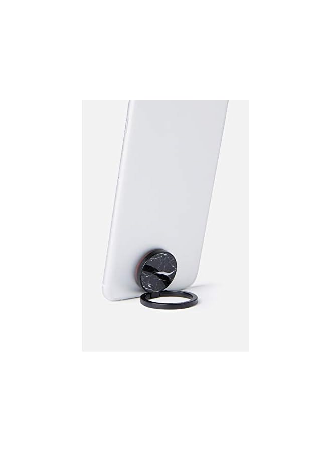 Typo 141965-24-Solid Marble Phone Ring, Black - Image 4