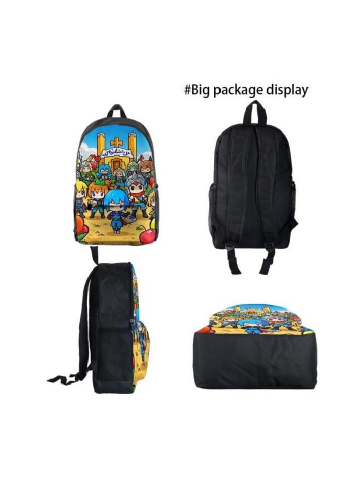 Universal cartoon new three-piece schoolbag - 816