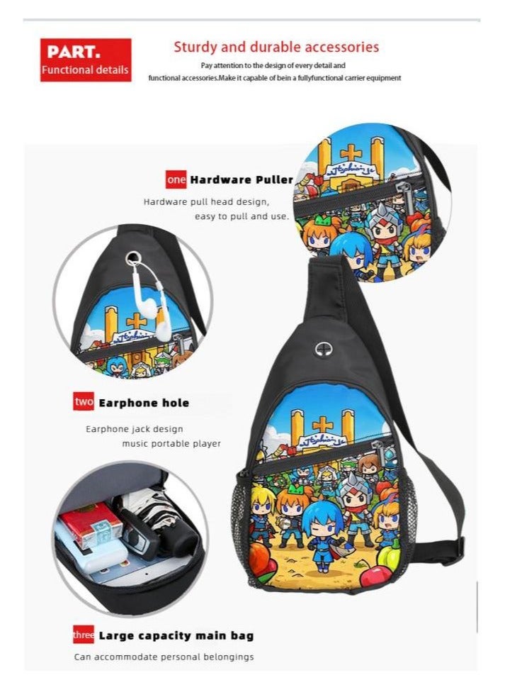 Universal cartoon new three-piece schoolbag - 816