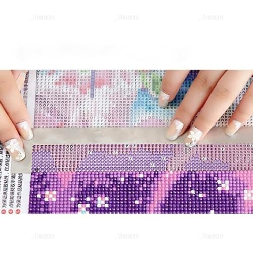 AUEAR, Stainless Steel Diamond Art Painting Ruler 800 Blank Grids Round Full Drill Partial Mesh Drawing Tools Accessories - Image 2