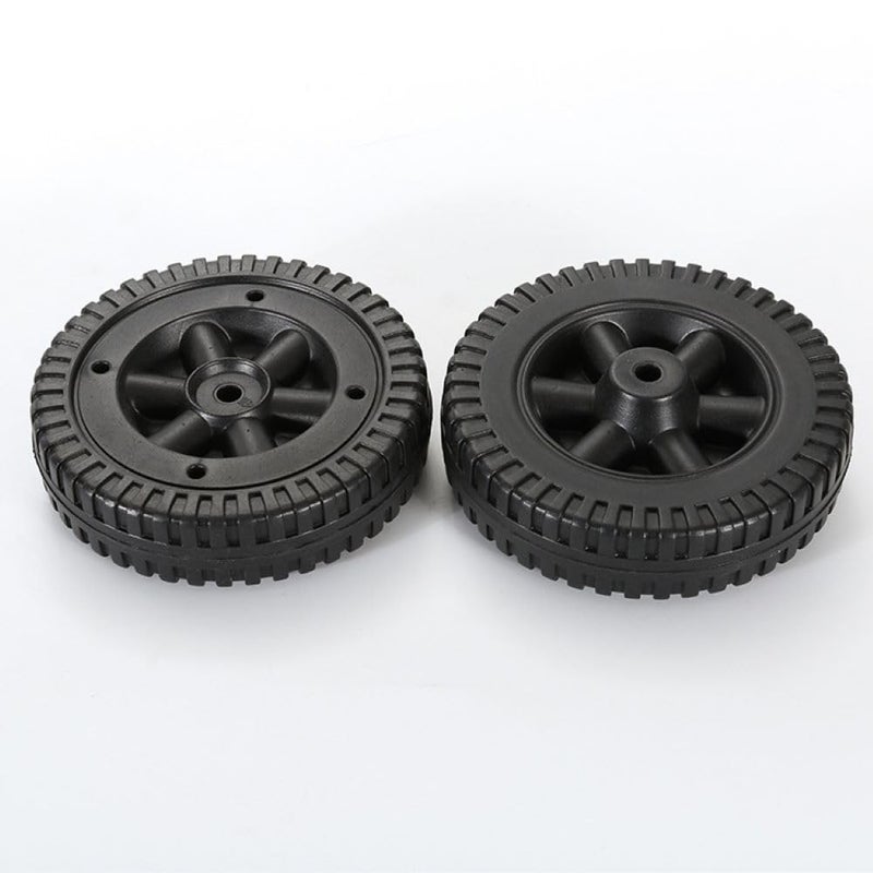 AOMUCH 6 Inch G206-0025-W1 Plastic Wheel Replacement Parts for Charbroil Grill Wheels 463620415 463720114 463377319 Grill Parts BBQ Wheel 80008428 4154569 for Kenmore Thermos Grill (2pcs) - Image 1