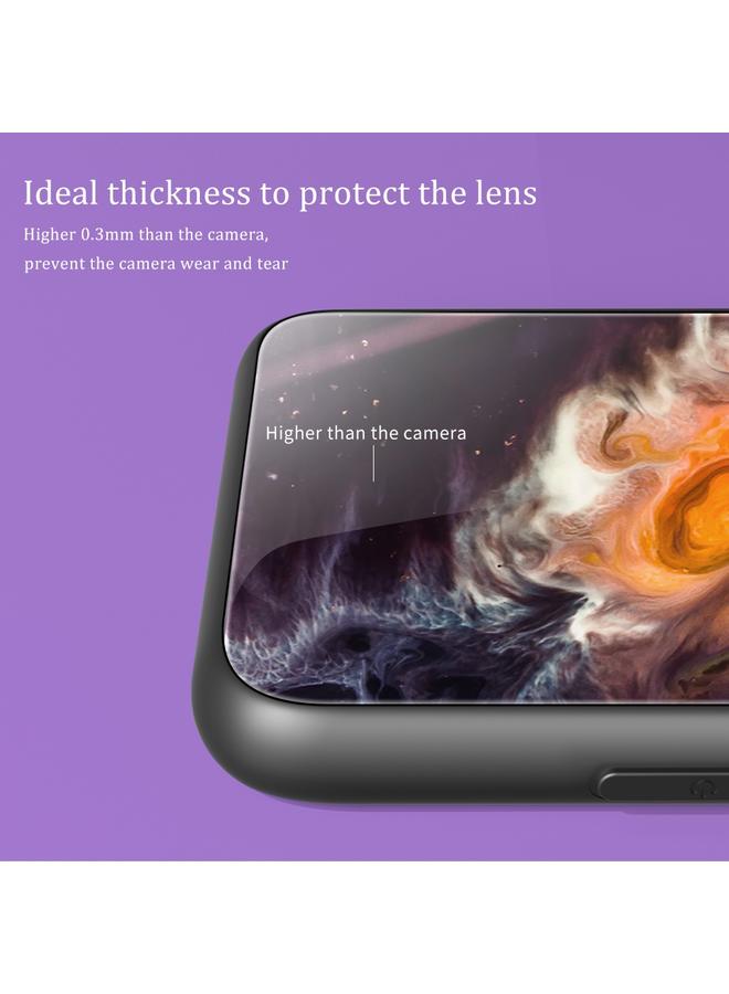 S-TOP Case For Samsung Galaxy S23 Ultra 5G Marble Pattern Glass Phone Case - Image 4