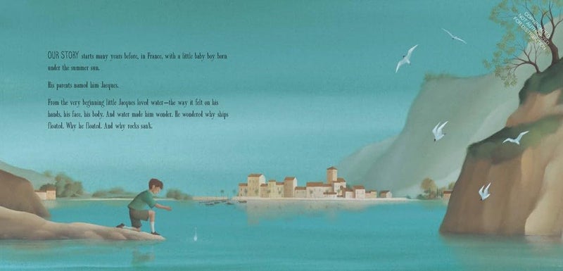 Manfish: A Story of Jacques Cousteau | Authored by Jennifer Berne | Paperback | Published by Chronicle Books - Image 3