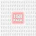 INSCRAFT 168 Pack Wedding BubbleBulk Party Favor for Wedding Anniversary Engagement Bridal Celebration Valentines Day Family Reunion Gift for Couple Boy Girl - Image 4