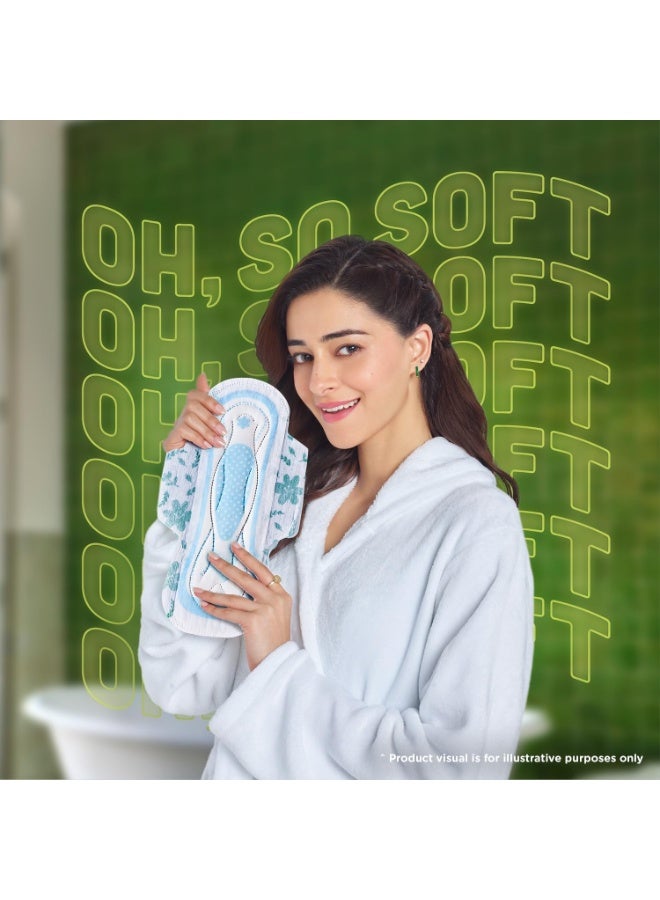 Whisper Ultra Upto No Gap No Leaks Sanitary Pads, 48 Xl Pads, For Heavy Flow Protection, With Curvewear ¢ Technology, Cotton Like Softness, Disposable Wrapper, Locks Odour & Wetness - Image 3