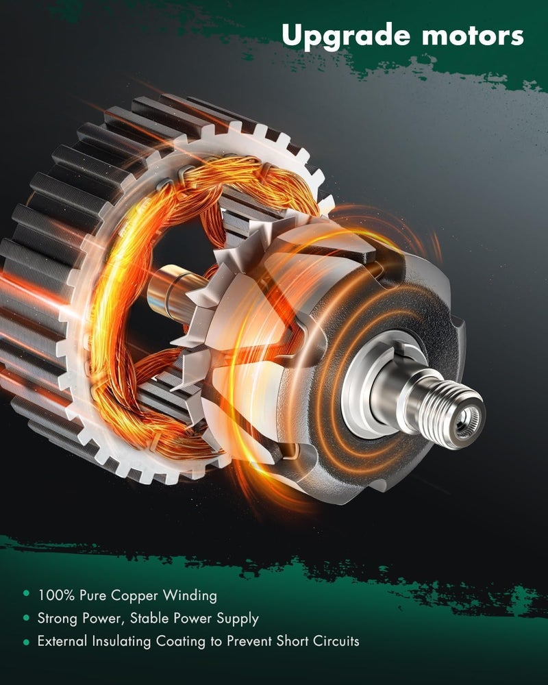 Scitoo 140Amp High Output Alternator for Delco 12SI 1-Wire - Image 2