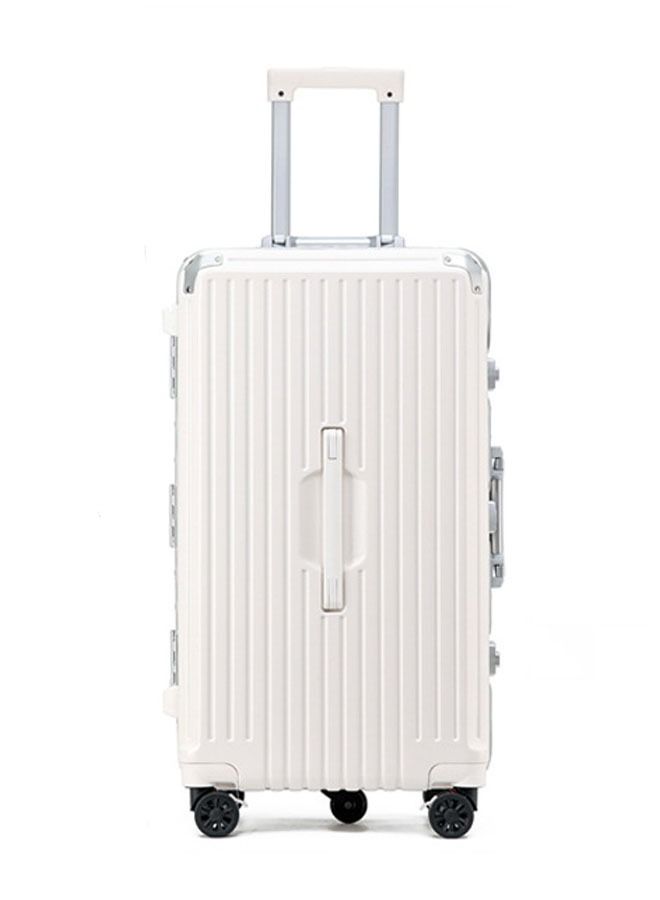 NKX Premium Expandable Aluminum Frame ABS and PC Suitcase With USB charging port and C type and 5 wheel 24 Inch  - Image 1