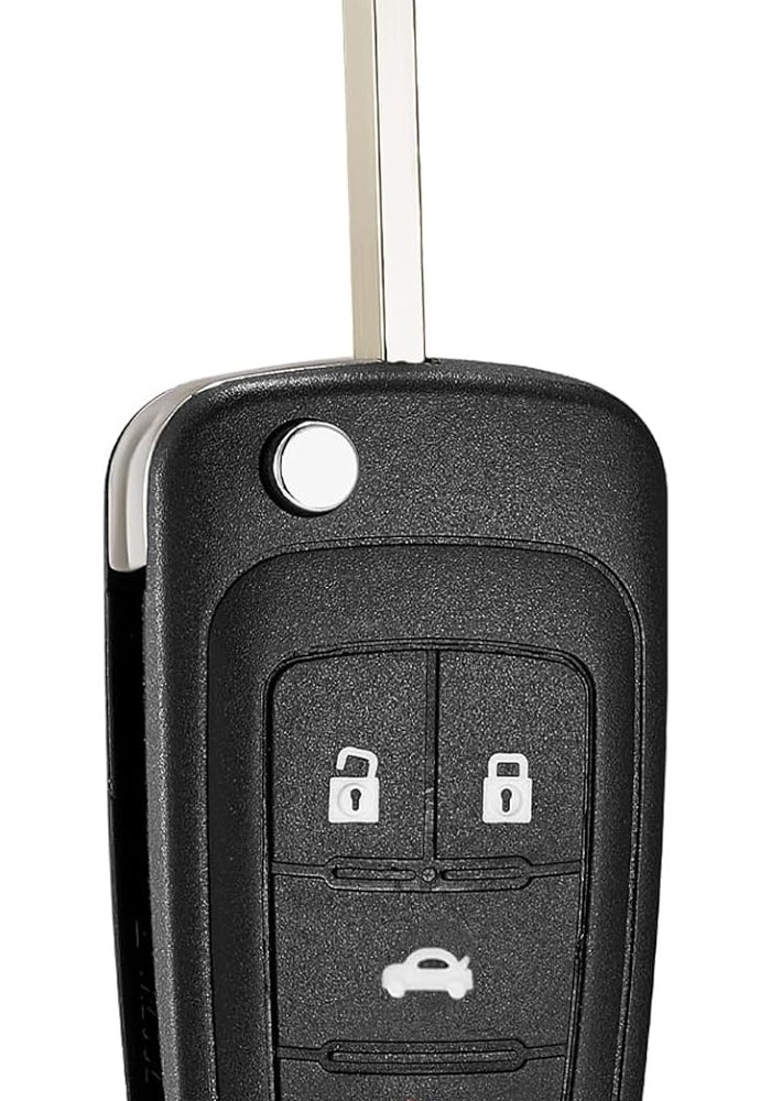 LYFUCESS Flip Key Fob Replacement Remote for Chevy and GMC Vehicles - Image 1