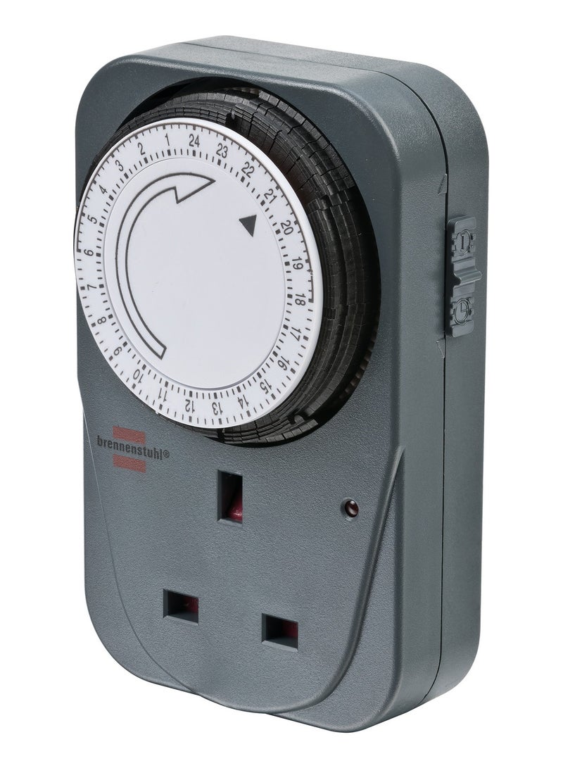 Brennenstuhl 24 Hour Timer Socket - Image 1