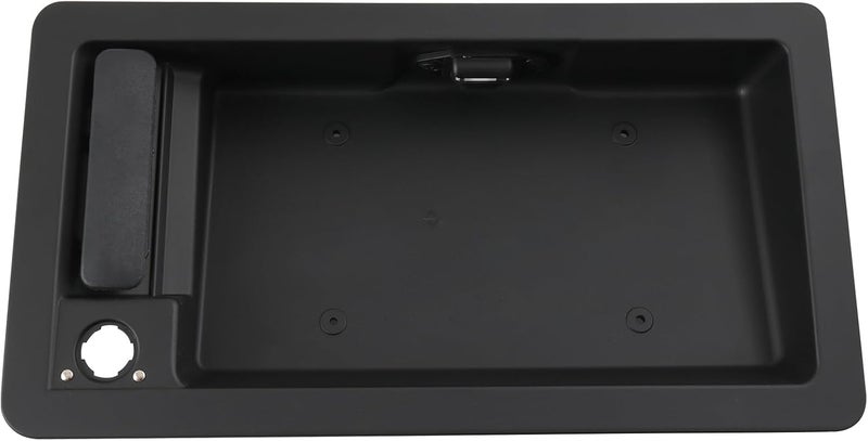 JDMSPEED Rear Cargo Door Handle & License Plate Tag Bracket for Ford Van E150 E250 E350 - Image 1