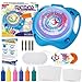 Wings Giant Spin Art Machine Variable Speed Battery Operated Spinner Paint Spinner with Splatter Guard Washable Paint Spin Art Kit Stem Toys Arts and Crafts - Image 4