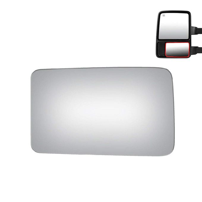 WLLW Mirror Glass fit for 1314 F150 0820 F250 F350 F450 Super Duty 1720 F550 Super Duty 1621 F650 F750 Driver Side Lower Convex