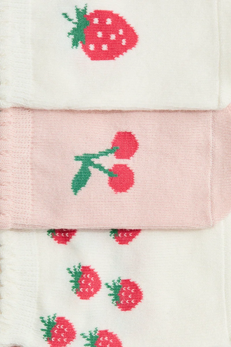 H&M 4-pack shaftless socks