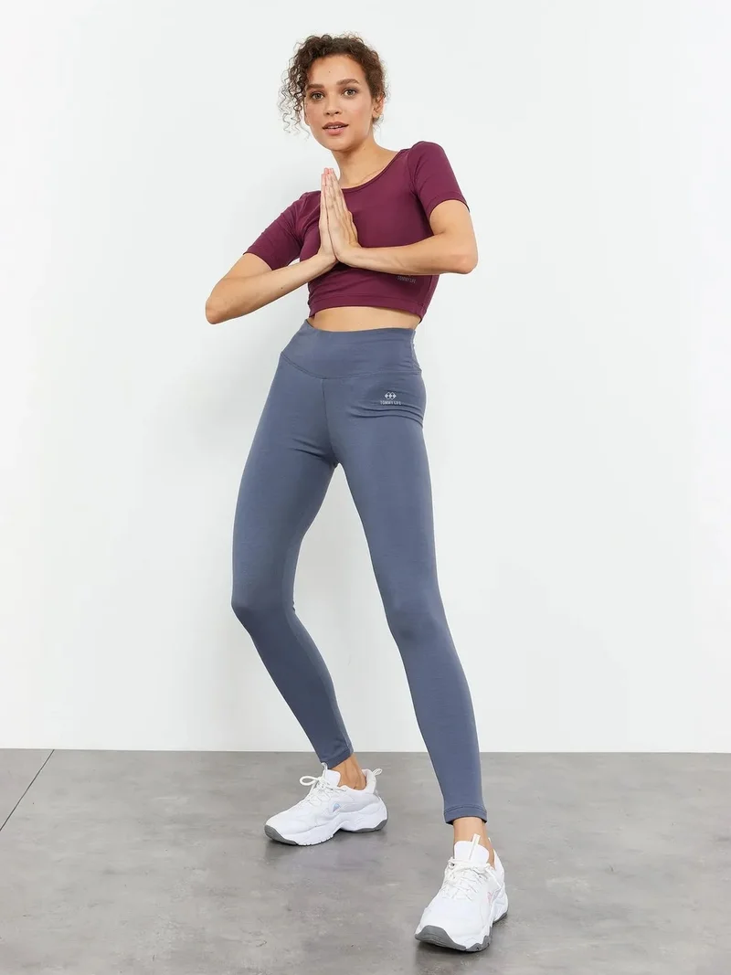 تومي لايف TOMMY High-Waist Cotton Elastane Leggings