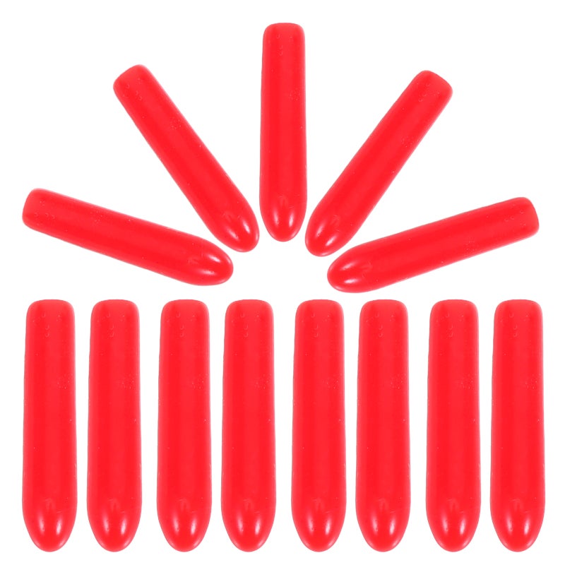 🏠 غطاء ملقط حماية من الفينيل الأحمر مرن غير قابل للانزلاق للاستخدام المنزلي والصالونات - Image 1