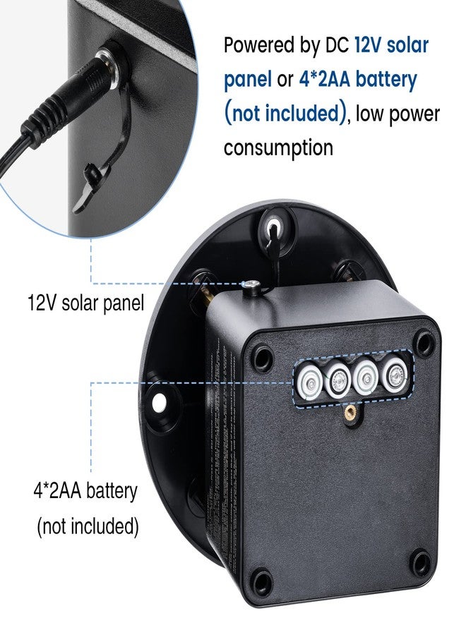 briidea Automatic Chicken Feeder Timer, Poultry Feeder Motor and Timer Kit, Metal Spin Plate, Adjustable Mount, Ideal for Chickens, Ducks, Geese - Image 4