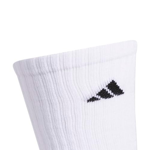 adidas Men's Athletic Cushioned 6-Pack Crew, Cushioned Crew Socks with Arch Compression for a Secure Fit - Image 3