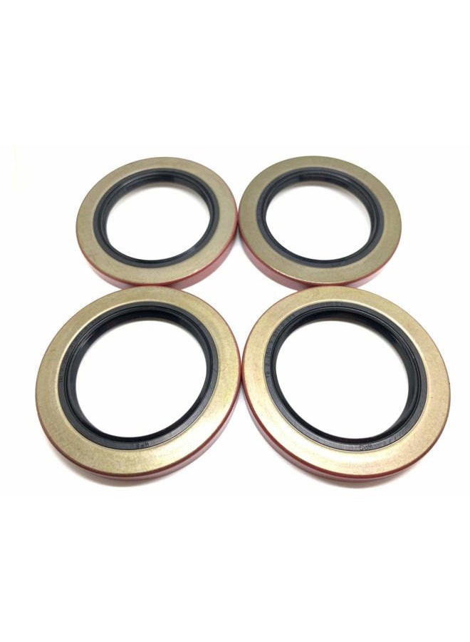WPS Western Power Sports (Pack of 4) Trailer Hub Wheel Grease Seal 10-36 (22333TB) 2.250' I.D. for 5200-7000# Trailer Axles - Image 1