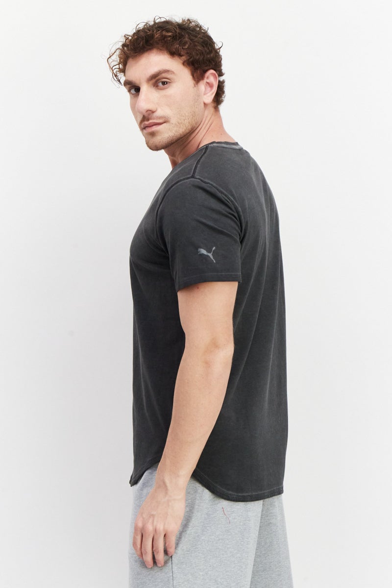 PUMA Men Sportswear Fit Short Sleeve Outdoor T-Shirt, Dark Grey - Image 4