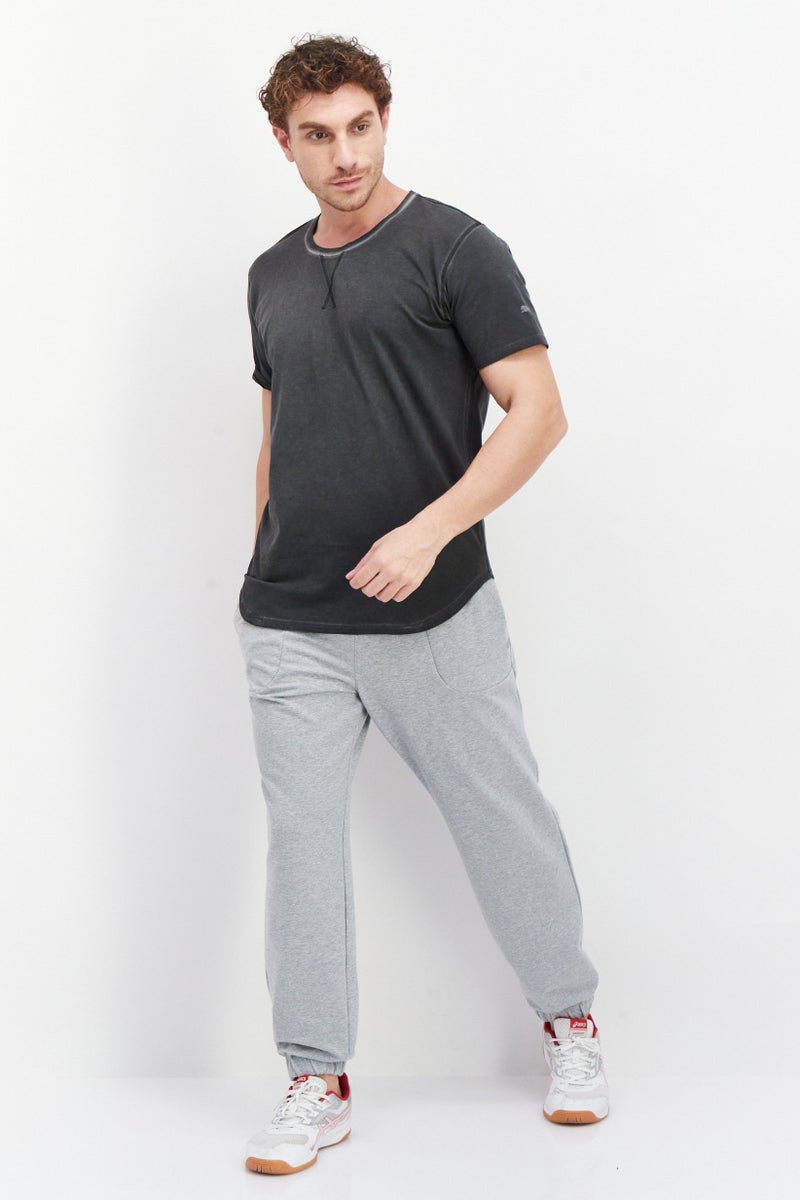 PUMA Men Sportswear Fit Short Sleeve Outdoor T-Shirt, Dark Grey - Image 3