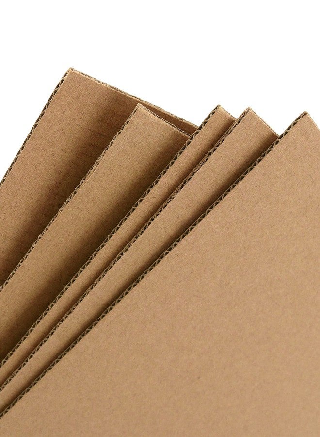 SEHOI 50 PCS 11 x 17 Inch Corrugated Cardboard Sheets,Flat Packaging Inserts Pads, Corrugated Cardboard Filler Inserts Sheets, Shipping Cardboard Sheets for Mailing, Shipping, Craft, 2mm Thick - Image 3