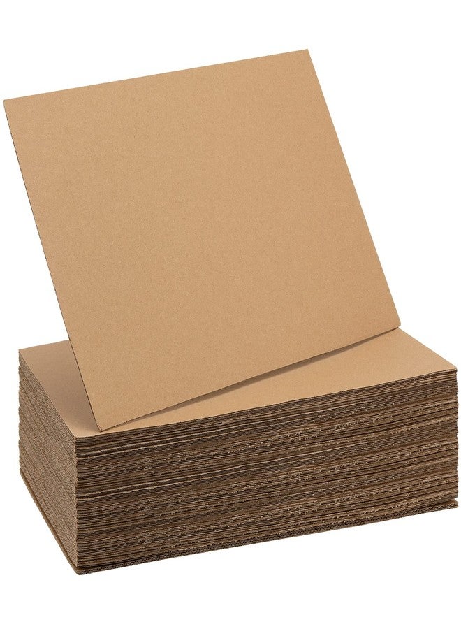 SEHOI 50 PCS 11 x 17 Inch Corrugated Cardboard Sheets,Flat Packaging Inserts Pads, Corrugated Cardboard Filler Inserts Sheets, Shipping Cardboard Sheets for Mailing, Shipping, Craft, 2mm Thick - Image 1