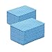 Peachicha Reusable Cleaning Cloths Handi Wipes Reusable Cloths Disposabel Dish Towels Dry Handy Wipes Big Durable Absoebent and Dry Quickly 100 Count Blue - Image 1