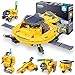 Playsheek STEM Projects for Kids Ages 812 Solar Robot Kit 6in1 Space Toys for 10YearOld Boy Girl Gift Toys Science Kits Christmas Birthday Gifts for 8 9 10 11 12 Year Old Yellow - Image 2