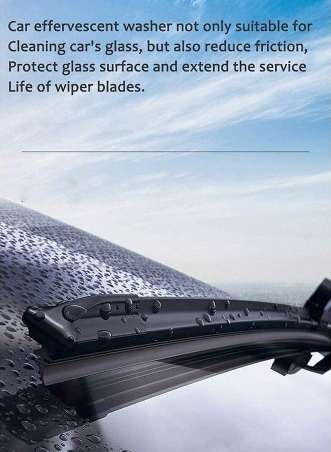 50-Piece Car Windshield Washer Tablets, Car Glass Wiper Fluid Concentrated Clean Tablets, Remove Glass Stains - Image 4